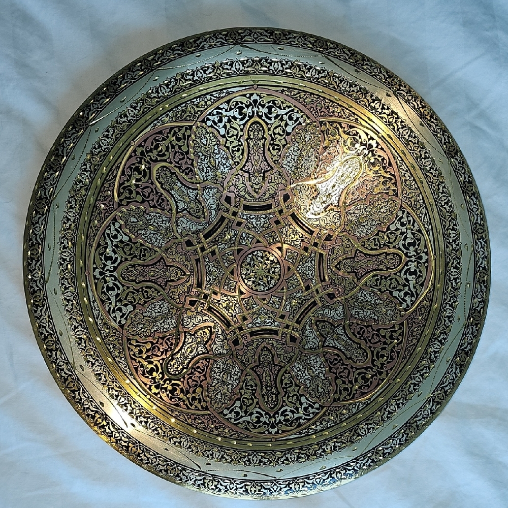 Hand-made 100% Copper Egyptian Plate